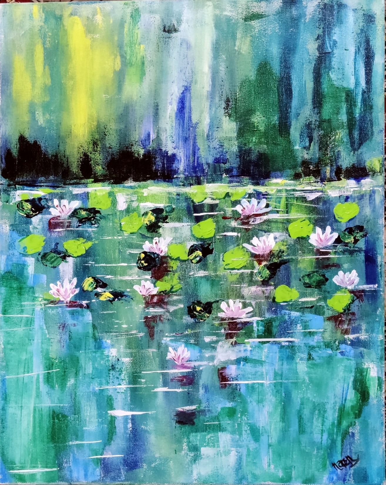 White Water Lillies